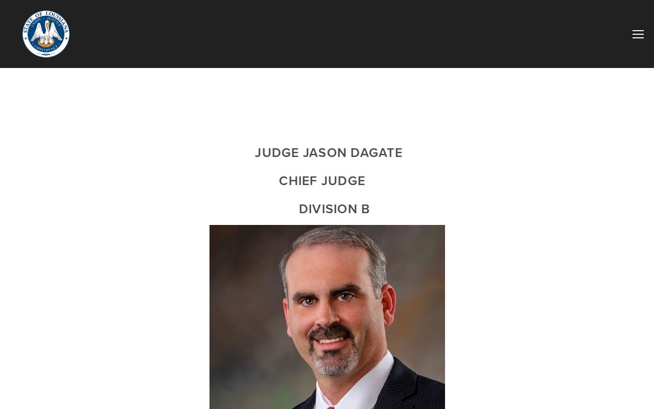 Terrebonne Parish court date Division B contact information