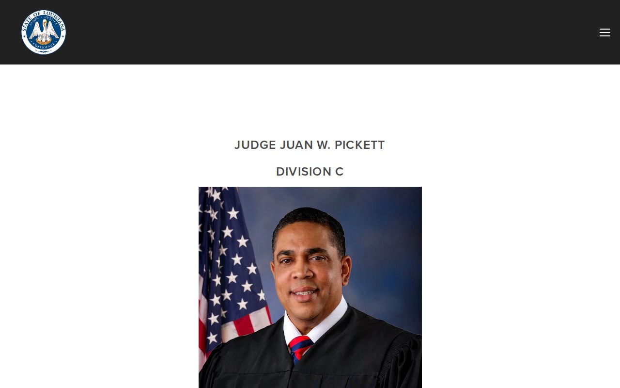 Terrebonne Parish court date Division C video conference information