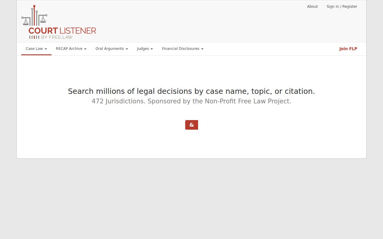 Terrebonne Parish court docket source image of CourtListener federal docket access